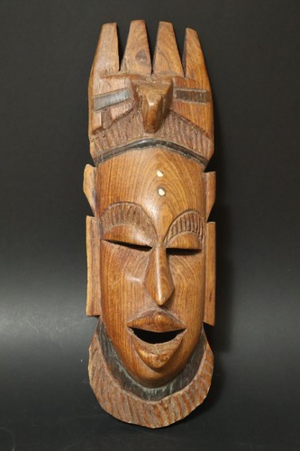 Geschnitzte afrikanische maske - geschnitzte,