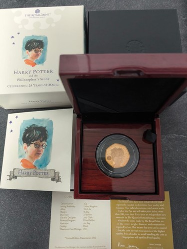 Unze gold harry potter - gold,
