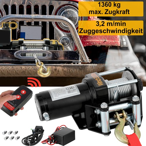 Elektrische seilwinde 1360 - elektrische,