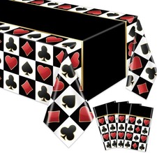 Schwarze poker tischdecken - schwarze,