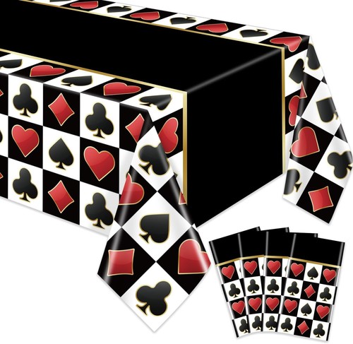 Schwarze poker tischdecken - poker, set
