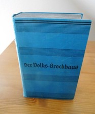 Der Volks- Brockhaus A-Z. Neunte verbesserte Auflage von 1941