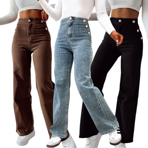 Marlene jeans hose high waist - hose,
