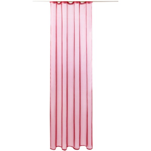 Gardine transparent mit