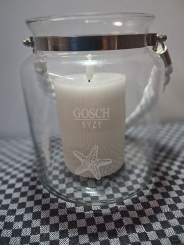 Gosch sylt windlicht mit kerze - gosch,