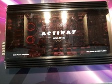 ACTIWAY WSR - 5510V 4-Kanal Verstärker PKW Endstufe 900 Watt