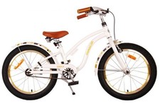 Miracle 18 Zoll Kinderfahrrad Weiß 6-8 Jahre Fahrrad Hand/Rücktrittbremse Bike