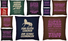 Pferde Sprüche Kissen - Pony