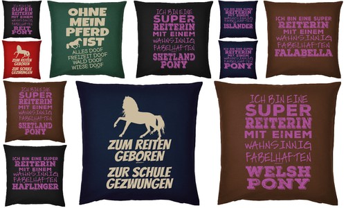Pferde sprüche kissen - pferde,