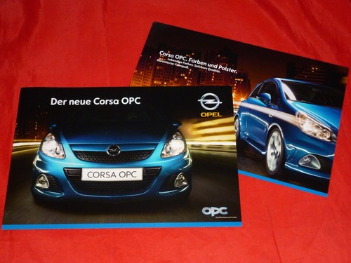 Opel corsa opc prospekt - corsa, d