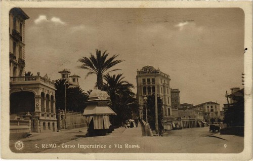 Cpa san remo corso - cpa, imperatrice