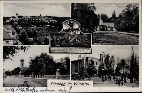 Planegg oberbayern maria - ak,