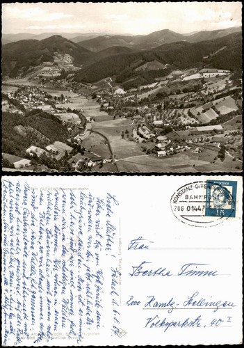 Ansichtskarte gutach - ansichtskarte,
