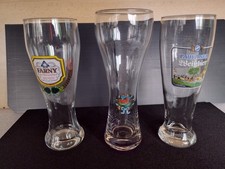 3 BIER gläser weizenglas