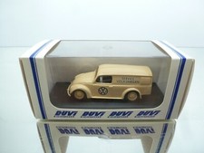 DUVI VW BEETLE KAFER VOLKSWAGEN SERVICE VAN -RARE-BEIGE 1:43- GOOD IN BOX