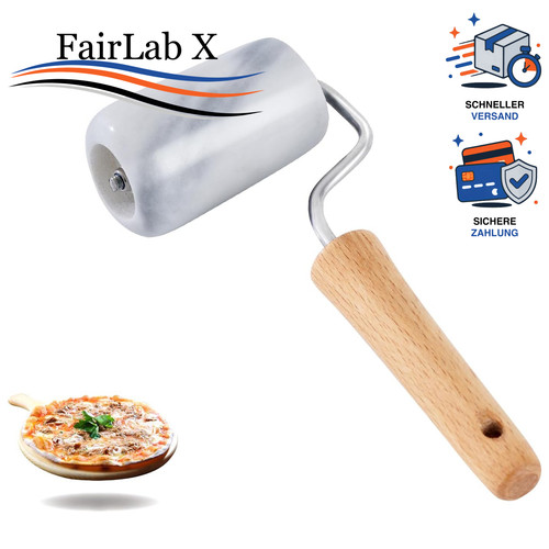 Teigroller marmor fondant - teigroller,