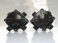 1 von 2 Alt Bakelit Abzweigdose Verteilerdose Loft Aufputz 4fach Altbau retro