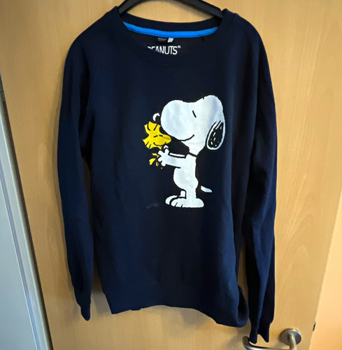 Peanuts damen pullover - pullover, schwarz