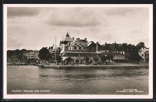 Vaxholm hamnen med hotellet - hamnen,
