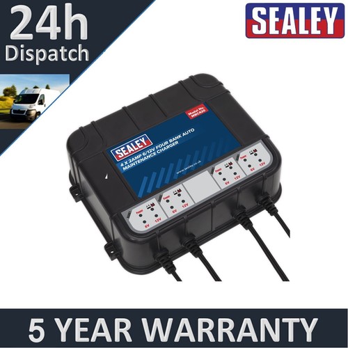 Sealey 12v bank auto - sealey,