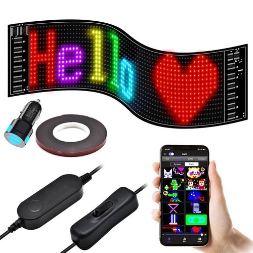 Auto display led - display, leuchtschild
