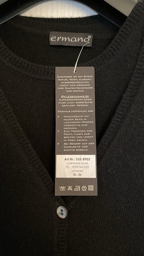 Cashmere twin set - cashmere, strickjacke