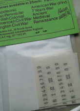 1:72 German Vehicles/Numbers and Letters Hinchliffe Decals AD43