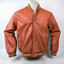 Naf Naf  Lederjacke terracotta Herren Gr.  XL vintage