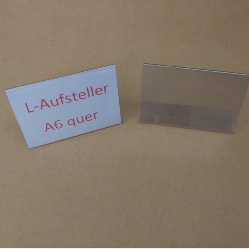 Ständer preisaufsteller - 25, l-ständer