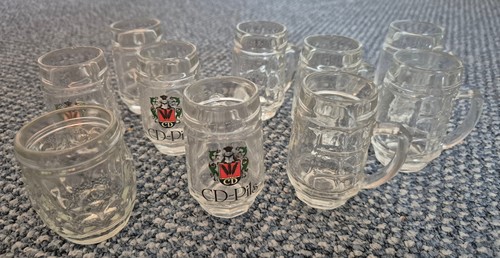 10x schnaps gläser - "10x, mit