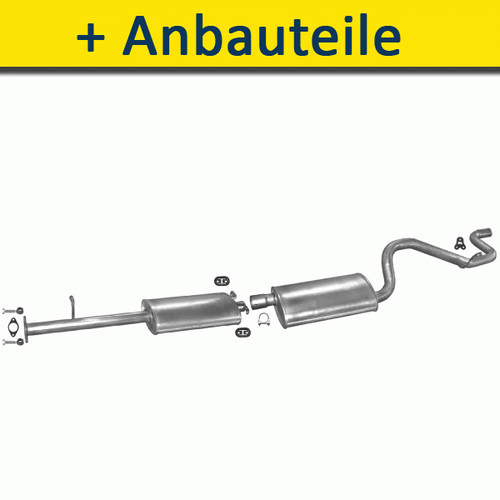 Auspuff auspuffanlage für - auspuff,