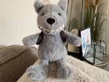 Rucksack Wolf Plüschpuppe Neu mit Etiketten