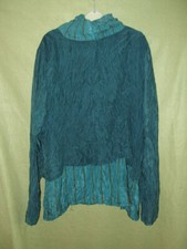 Cocon Commerz 100% Seide Tunika xl Privatsachen 2xl Bluse Shirt 44 46 silk soje