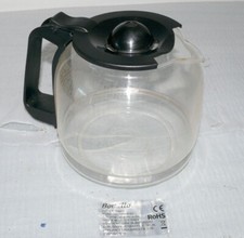 Barsello CM1095TB Ersatz Glaskanne 1,5L Serviert Glas Kanne Deckel 14,5x14,5cm