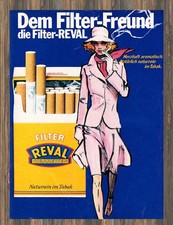 Reval reklame werbeanzeige - -,