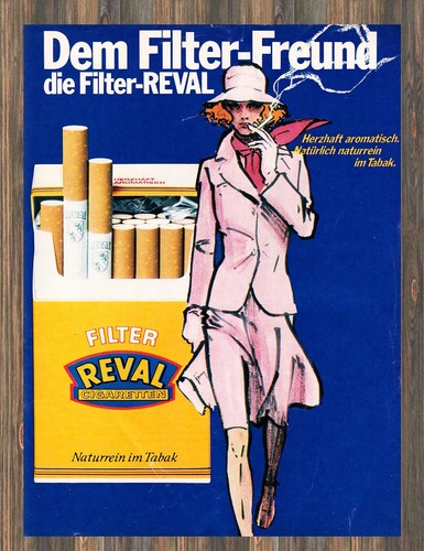 Reval reklame werbeanzeige - reval,