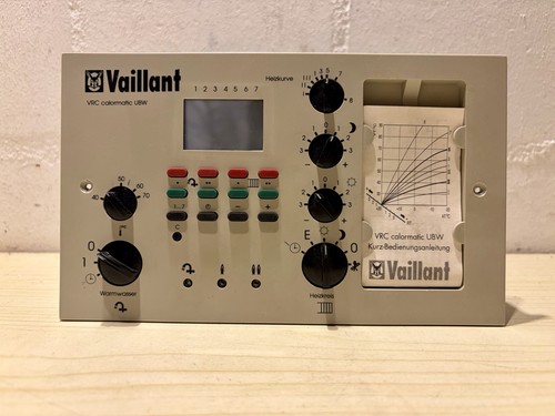 Vaillant vrc calormatic ubw - vaillant,
