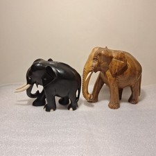 großer Elefant Ebenholz mit