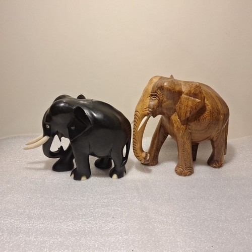 Großer elefant ebenholz mit - ebenholz,