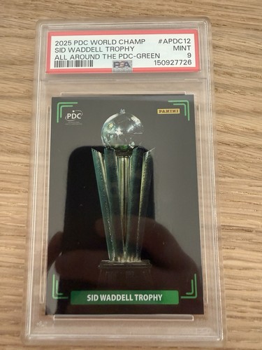 Panini pdc trophy psa 25 - pdc,