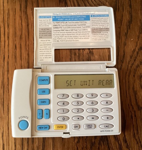 1997 weight watchers points - weight,