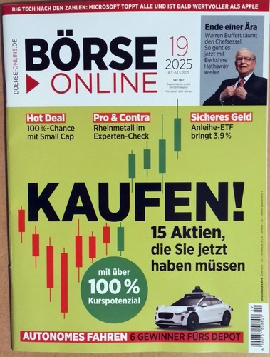 Börse online 2025 15 - 19/2025, –