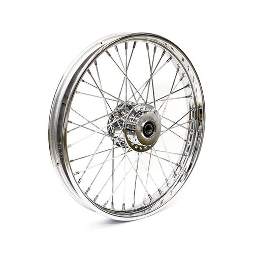 Speichenrad vorne chrom - speichenrad,