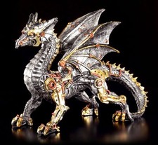 Steampunk Drachen Figur -