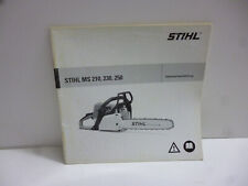 STIHL Motorsägen MS 210,230,250  Original  Gebrauchsanleitung 2003