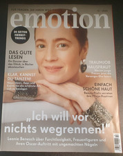 Zeitschrift emotion - Ich will vor nichts wegrennen! Ausgabe 10/2024