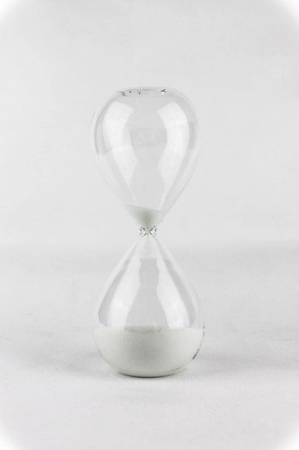 Sanduhr aus glas 30 minuten - sanduhr,
