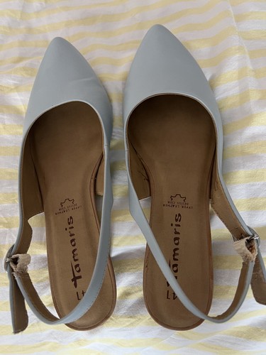 Tamaris hellblaue pumps - tamaris,