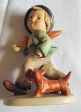Hummel Figur Wanderer mit Hund