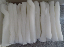 Hifi Dämmwolle für Gehäuse 12 Matten 50x30cm zirka 100 Liter Vol. Watte Wolle